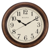 Bulova 16 diam. Oakbrook Wall Clock