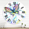 Designart 1 in Quartz Traditional Wall Clock(Size 36" x 36")