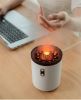 Volcanic Flame Aroma Essential Oil Diffuser USB Portable Jellyfish Air Humidifier USB Night Light Lamp Fragrance Humidifier