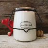 Milkhouse Candle Creamery, Oatmeal/Milk/Honey, Butter Jar Scented Soy Candle, 22oz