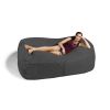 Jaxx 7 Foot Giant Bean Bag Sofa, Charcoal