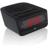 GPX C224B Digital LED Dual Alarm Clock Radio, Black