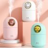 Portable Small Humidifier; 300 Ml Mini Cool Mist Humidifier With Night Light; USB Personal Humidifier Automatic Shutdown; Ultra-quiet