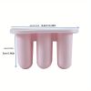 1pc New Product 9 Linked Ice Column Mold Silicone Small Ice Strip Ice Cube Mold With Lid DIY Filling Bottle Easy Release Mold