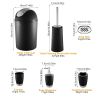 Bathroom Accessories Set 6 Pcs Bathroom Set Ensemble Complete Soap Dispenser Toothbrush Holder