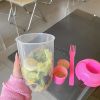 1pc Salad Cup; Household Salad Cup; Portable Salad Cup; Lunch Cup