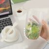 1pc Salad Cup; Household Salad Cup; Portable Salad Cup; Lunch Cup