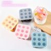 1pc New Product 9 Linked Ice Column Mold Silicone Small Ice Strip Ice Cube Mold With Lid DIY Filling Bottle Easy Release Mold