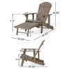 MALIBU RECLINING ADIRONDACK CHAIR