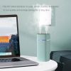 Portable Mist Humidifier; 600ml Small Desk Cool Mini Humidifier With Colorful Night Light; USB Personal Desktop Humidifiers