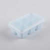 4.5*2.8*1.6in Ice Cube Ice Maker; Ice Box Freezer Mold; Quick Freezer; Home Refrigerator Homemade Frozen Ice Cubes; Ice Cube Mold Box With Lid